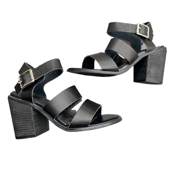 Luoika | Strappy | Chunky | Heel | Sandals | Size: 6.5 - Picture 1 of 13